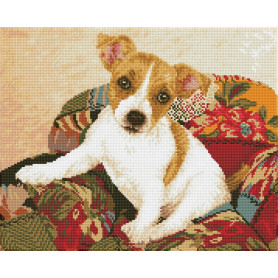 DIAMOND DOTZ PATCHWORK PUP