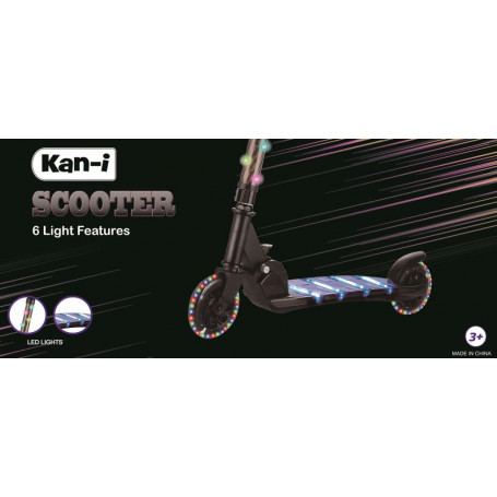 Kan-i Black Light Up Scooter