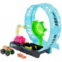 Hot Wheels Monster Trucks Epic Loop Glow In Dark Playset
