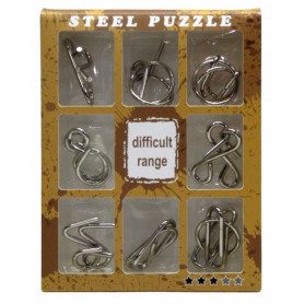 Metal 9 in 1 Puzzle Game