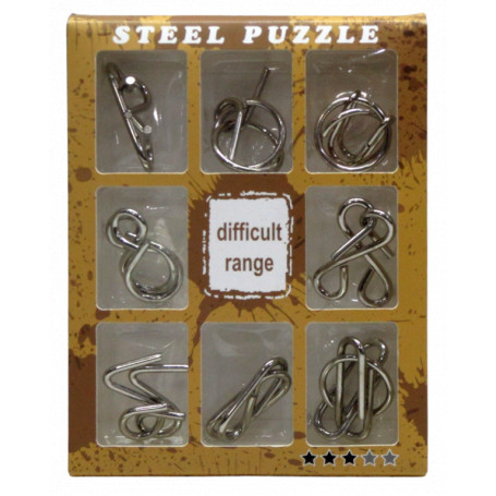 Metal 9 in 1 Puzzle Game
