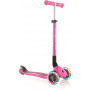Globber Primo Foldable Lights - Neon Pink