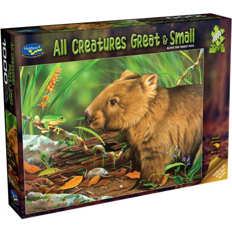 HOLDSON ALL CREATURES 1000pc WOMBAT