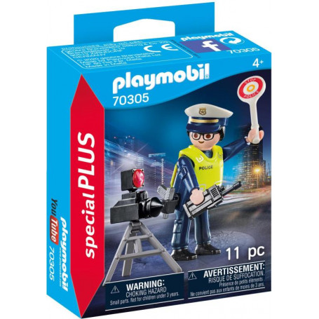 Playmobil - Police Officer with Speed Trap