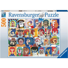 Rburg - Typefaces Puzzle 500pc