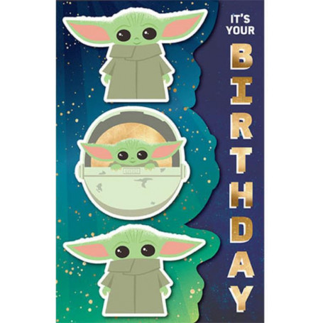 CARD PREMUMLIC BD JUV Baby Yoda