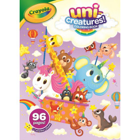 Crayola Uni Creatures Coloring Book 96 Pages