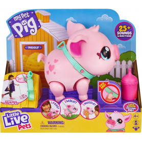 LITTLE LIVE PETS LIL' WALKING PIG S1 SINGLE PACK