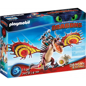 Playmobil - Dragon Racing: Snotlout and Hookfang