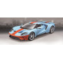 Maisto 1:18 2017 Ford GT - Sky Blue & Orange (Gulf Oil)