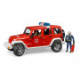 Bruder 1:16 Jeep Wrangler Rubicon Fire Dept with Fireman