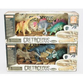 3 Piece Cretaceous Dinosaurs