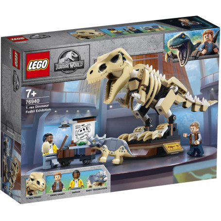 LEGO Jurassic World T. rex Dinosaur Fossil Exhibition 76940