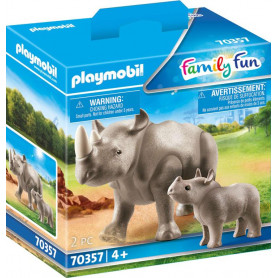Playmobil - Rhino with Calf