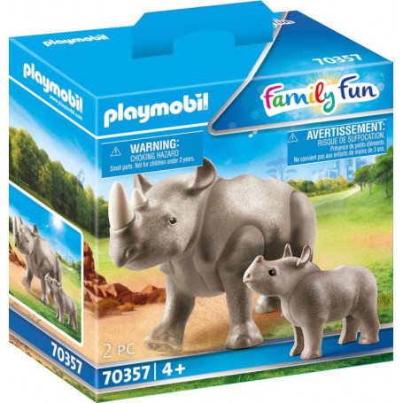 Playmobil - Rhino with Calf