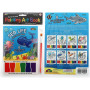 PAINTING ART BOOK (8xA5 SHEETS/BOOK) - SEA LIFE