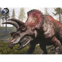 Super 3D 500pc Puzzle - TRICERATOPS