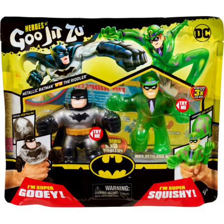 HEROES OF GOO JIT ZU DC S2 VS PACK - BATMAN VS RIDDLER