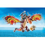 Playmobil - Dragon Racing: Snotlout and Hookfang