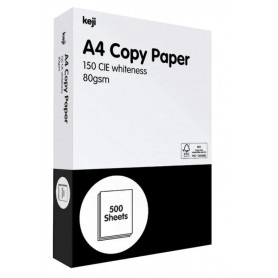 Keji A4 80g Copy Paper Ream
