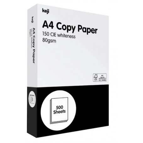 Keji A4 80g Copy Paper Ream