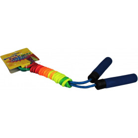 Rainbow Skipping Rope with Foam