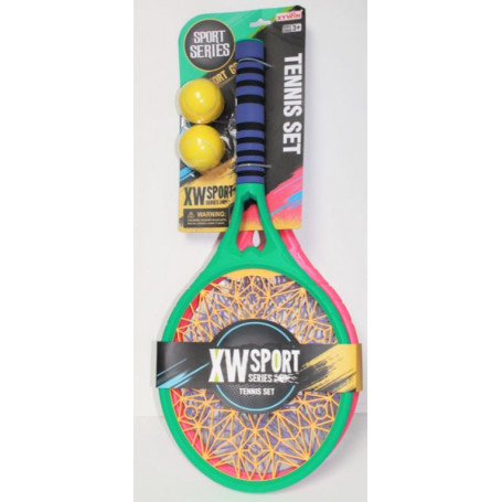 Modern Tennis Set with Foam Balls