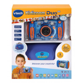 VTech - Kidizoom Duo 5.0 + Carry Case -Blue