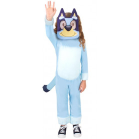 BLUEY DELUXE COSTUME - SIZE 6-8