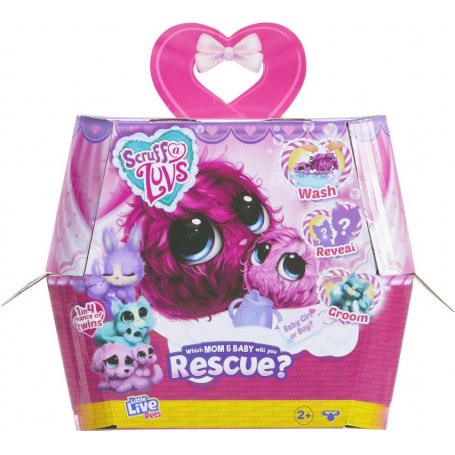 LITTLE LIVE PETS SCRUFF-A-LUVS S7 MOM & BABY SINGLE PACK