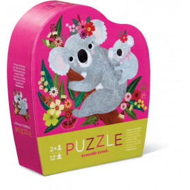 Mini Puzzle 12 pc - Koala Cuddle