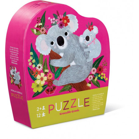 Mini Puzzle 12 pc - Koala Cuddle