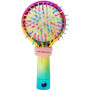 Pink Poppy Rainbow Bristle Mirrored Hairbrush