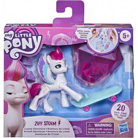 MY LITTLE PONY CRYSTAL ADVENTURE PONIES ZIPP