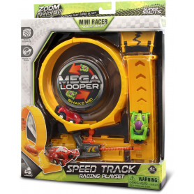 SUPER SHOTS - SPEED TRACK RACING PLAYSET - MEGA LOOPER