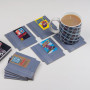 NINTENDO - NES CARTRIDGE COASTERS SET