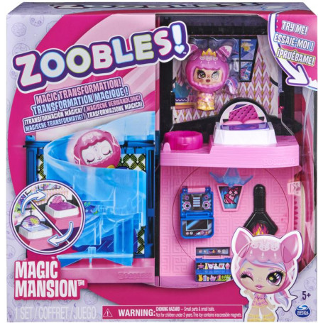 Zoobles Magic Mansion Spinning Playset