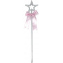 Pink Poppy Pink Bow Star Wand