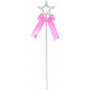 Pink Poppy Pink Bow Star Wand