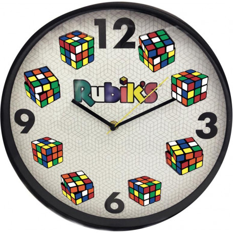 Rubiks Wall Clock Time to Solve 12"