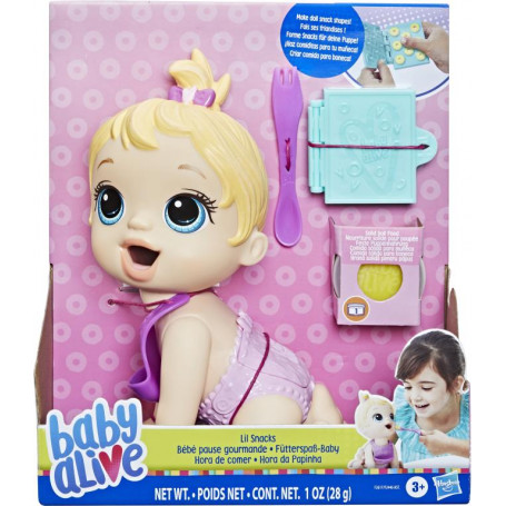 BABY ALIVE LIL SNACKS BLDH