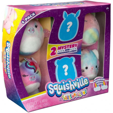 Squishville Mini Squishmallow 6 Pack Asst
