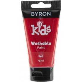 JASART BYRON KIDS WASH PAINT 75ML RED