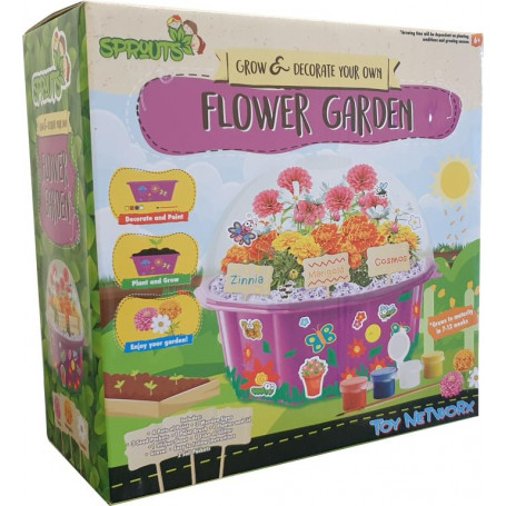 Grow & Decorate your own Flower Garden