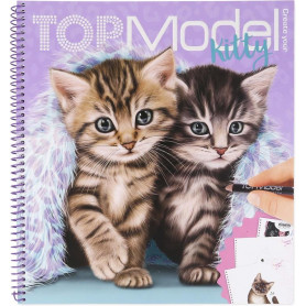 TM JRNLS/BKS - KITTY COLOURING BOOK