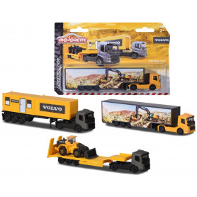 MAJORETTE VOLVO TRANSPORTERS ASST