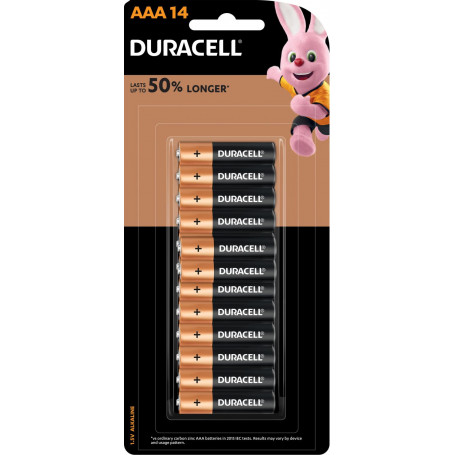 Duracell Coppertop AAA 14 pack