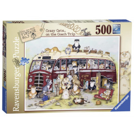 Rburg - Crazy Cats… on the Coach Trip 500pc