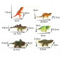 Kan-i 4-Inch Dinosaur Play Set 6pcs