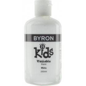 JASART BYRON KIDS WASH PAINT 250ML WHT